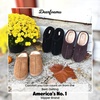 Dearfoams Men’s Suede Indoor Outdoor Clog(Coffee)