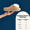 Dearfoams Women’s Cozy Rosie Cuties Plush Fuzzy Giftable House Shoes With Memory Foam(Honey Heart)