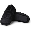 Dearfoams Women’s Ellie Fluffy Snuggle(Black)