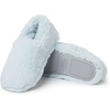 Dearfoams Women’s Ellie Fluffy Snuggle(Blue Wash)