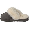 Dearfoams Women’s Fireside Sydney Grey Multi Shearling Scuff Slipper 9.5 M US