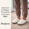 Leslie Terry Clog House Shoes with Memory Foam, Indoor Slippers with Wide Widths(Muslin White Terry)