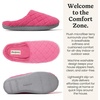 Leslie Terry Clog House Shoes with Memory Foam, Indoor Slippers with Wide Widths(Paradise Pink Terry)