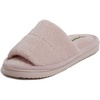 Dearfoams Women’s TERRY SLIDE, Light Pink, L
