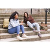 Dearfoams Women’s Fireside Bathurst – Genuine Shearling Water Resistant Durable Memory Foam Slipper(Grey)