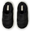 Dearfoams Women’s Quilted Cloud Puff Lightweight Cozy Shea Clog With Platform Cushioned Outsole(Black)
