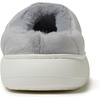 Dearfoams Women’s Quilted Cloud Puff Lightweight Cozy Shea Clog With Platform Cushioned Outsole(Sleet)