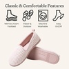 Dearfoams Women’s Rachel Velour Closed Back(Pink Chenille)