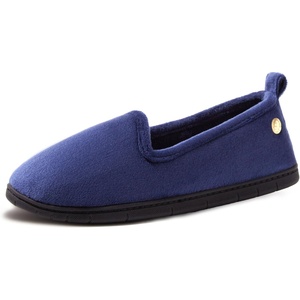 Dearfoams Women’s Rachel Velour Closed Back(Peacoat)