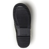 Dearfoams Women’s Nyla Felted and Plaid Moc Toe Clog(Black)