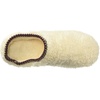 Dearfoams womens Clog With Woven Trim(Muslin)