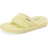 Dearfoams Women’sWrenley Terry Thong, DAIQUIRI, S
