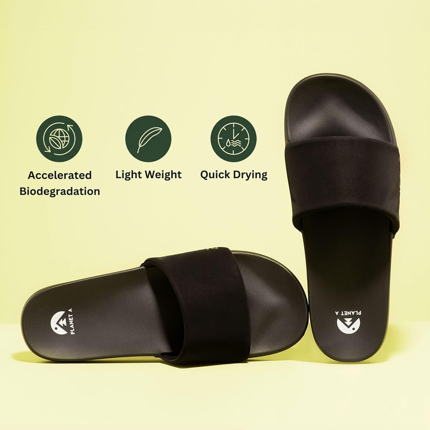 image:imageDearfoams Womens Planet a Womens Regnr8 Solo SlideBlack