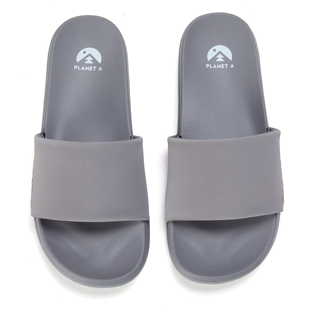 image:imageDearfoams Womens Planet a Womens Regnr8 Solo SlideMedium Grey