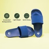 Dearfoams Women’s Planet a Women’s Regnr8 Solo Slide(Blue Multi)
