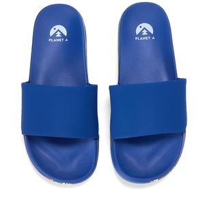 Dearfoams Women’s Planet a Women’s Regnr8 Solo Slide(Blue Multi)