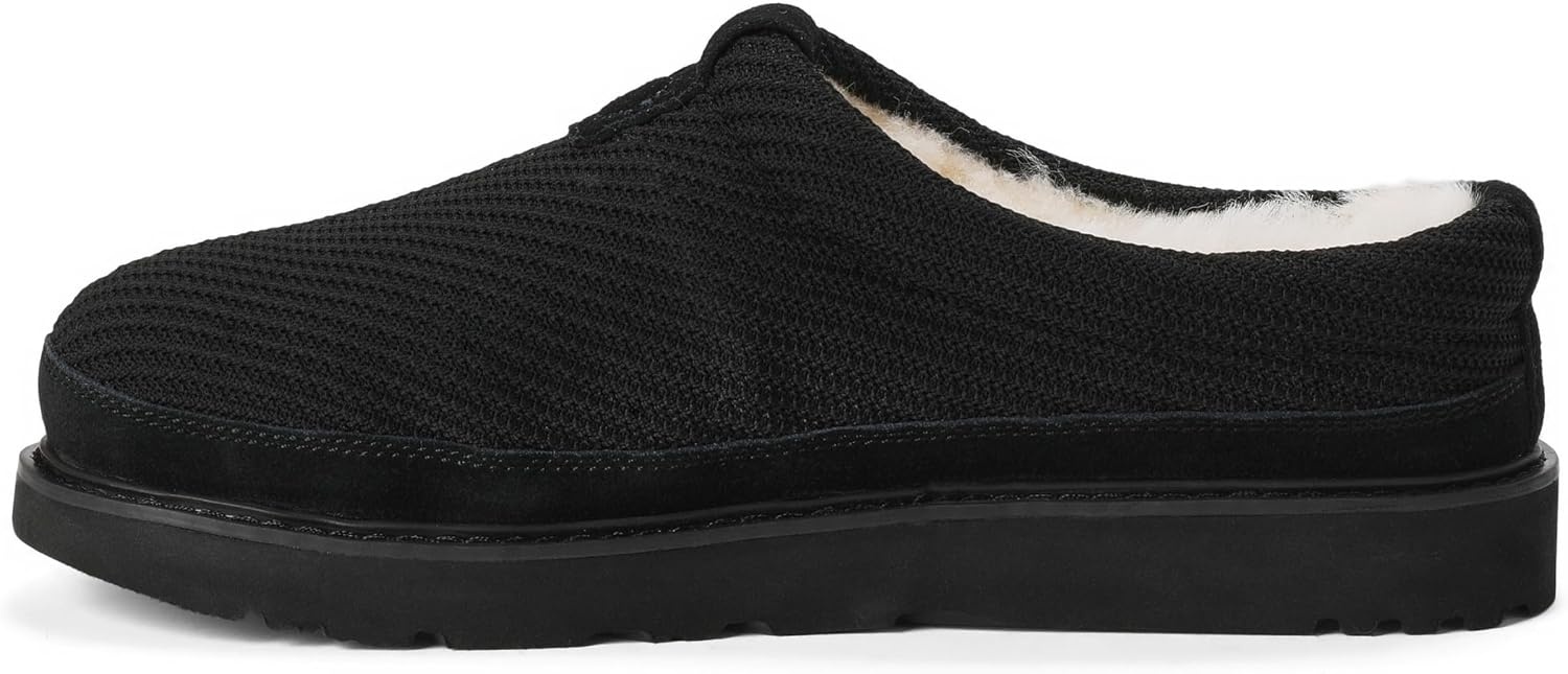 image:imageDearfoams Mens Grafton Sport Knit Water Resistant ClogBlack