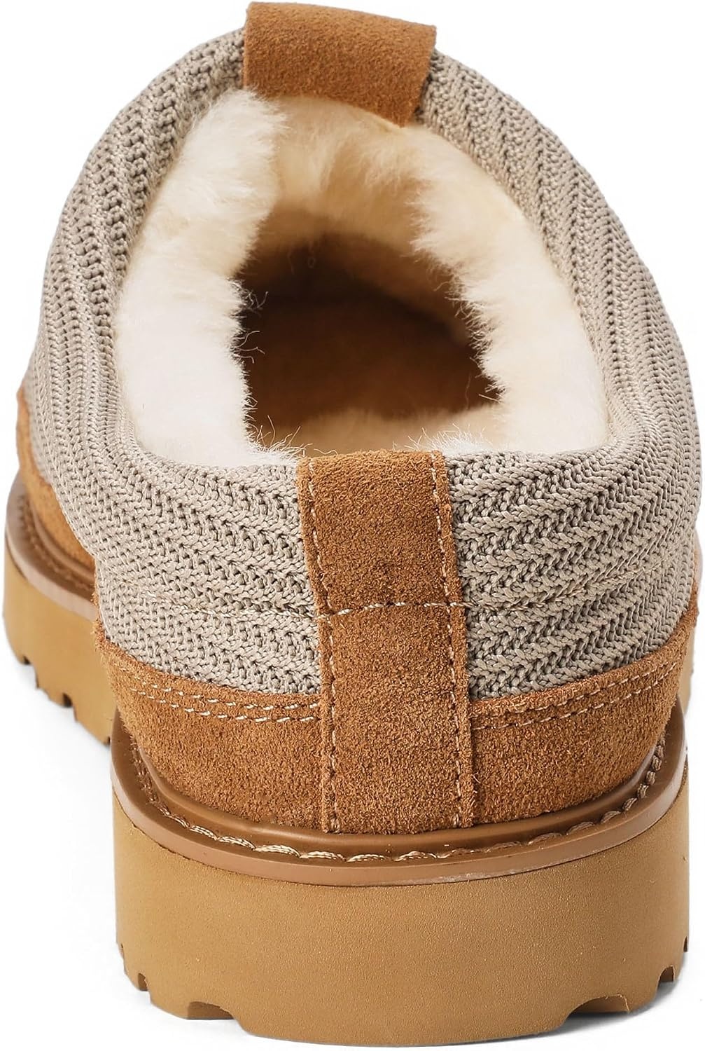 image:imageDearfoams Mens Grafton Sport Knit Water Resistant ClogChestnut