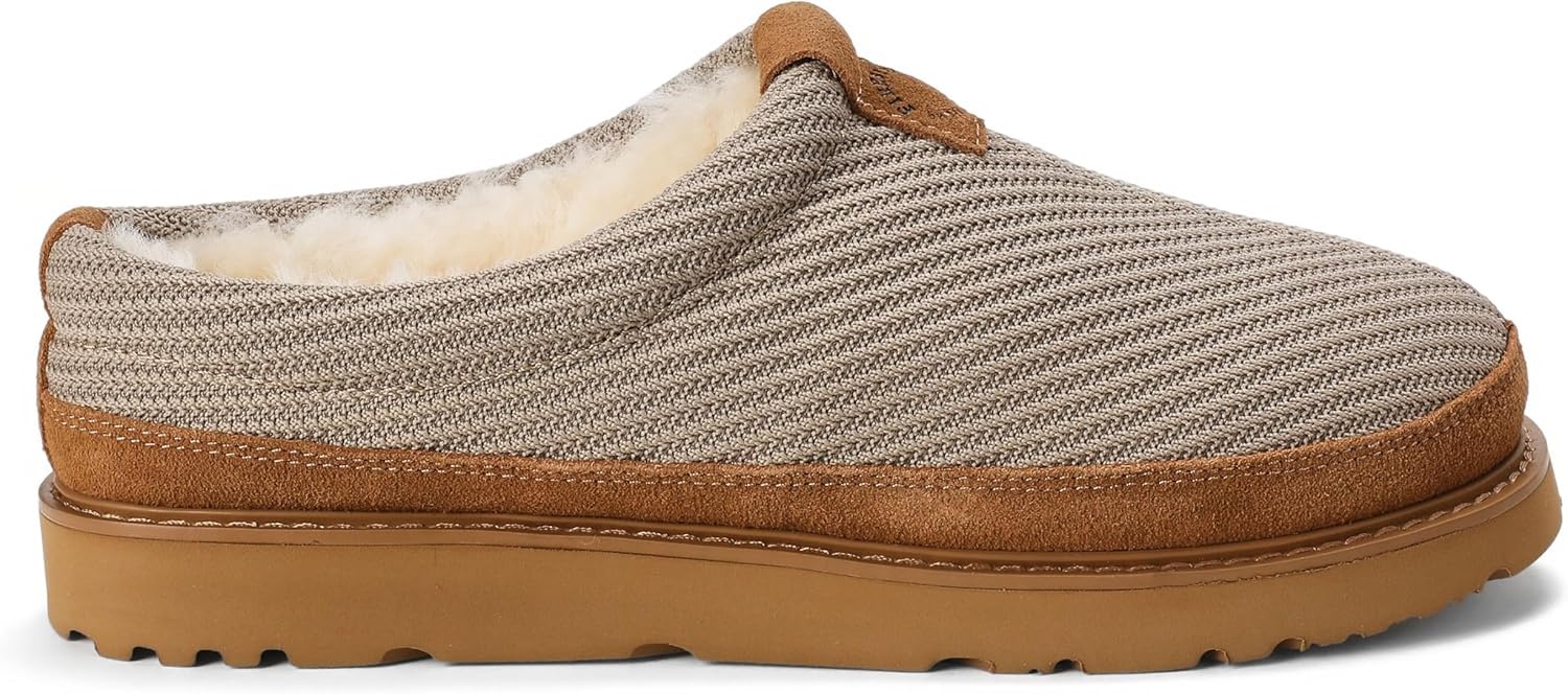image:imageDearfoams Mens Grafton Sport Knit Water Resistant ClogChestnut