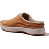 Dearfoams Men’s Elm All Day Comfort Slip-On Water Resistant Clog(Whiskey)