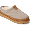 Dearfoams Men’s Grafton Sport Knit Water Resistant Clog(Chestnut)