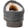 Dearfoams Men’s Grafton Sport Knit Water Resistant Clog(Grey)