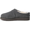 Dearfoams Men’s Grafton Sport Knit Water Resistant Clog(Grey)