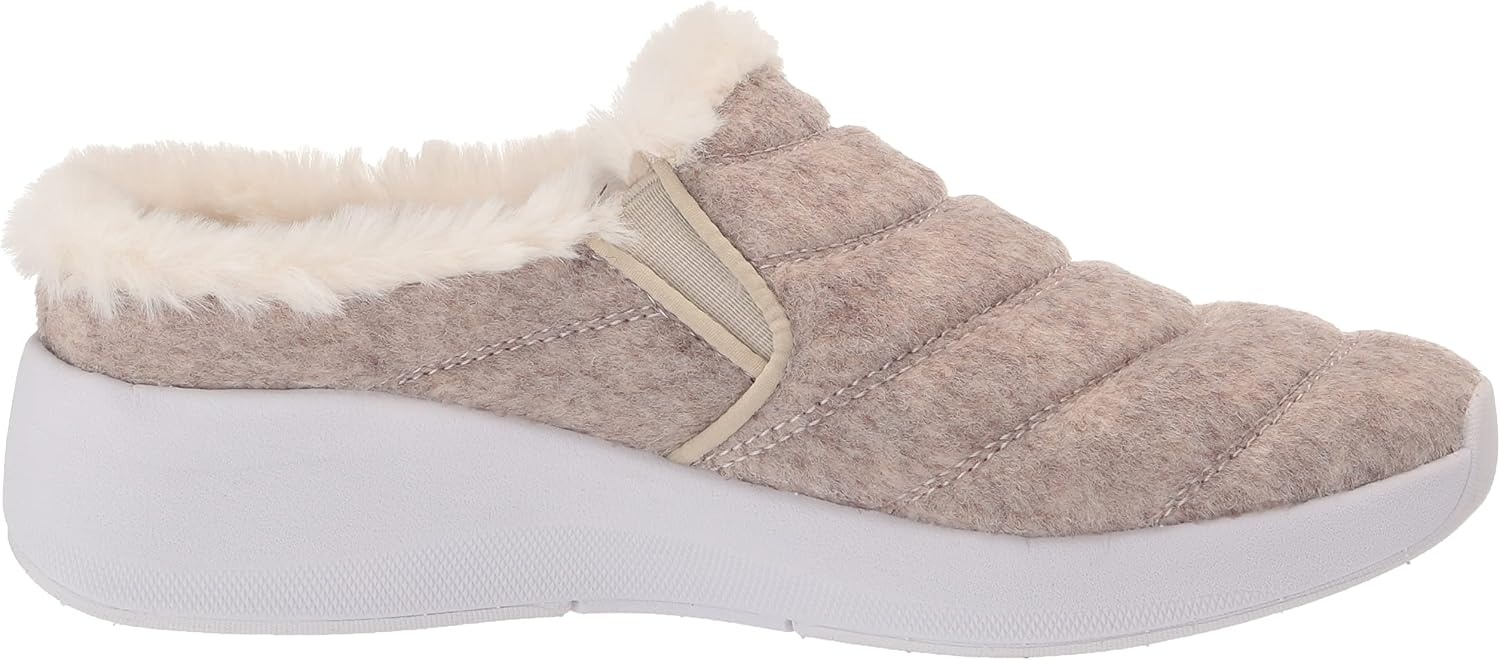 image:imageDearfoams Womens Amaya Wedge ClogNatural