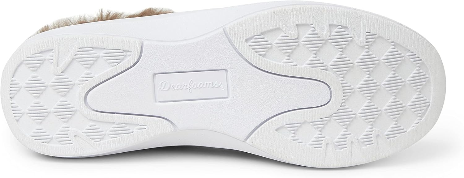 image:imageDearfoams Womens Amaya Wedge ClogNatural