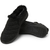 Dearfoams Women’s Amaya Wedge Clog(Black)