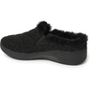 Dearfoams Women’s Amaya Wedge Clog(Black)