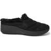 Dearfoams Women’s Amaya Wedge Clog(Black)