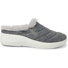 Dearfoams Women’s Amaya Wedge Clog(Grey)