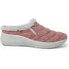 Dearfoams Women’s Amaya Wedge Clog(Rose)