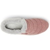 Dearfoams Women’s Amaya Wedge Clog(Rose)