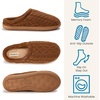 Dearfoams mens Case Casual Clog(Chestnut)
