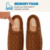 Dearfoams mens Case Casual Clog(Chestnut)