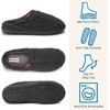 Dearfoams mens Case Casual Clog(Dark Heather Grey)