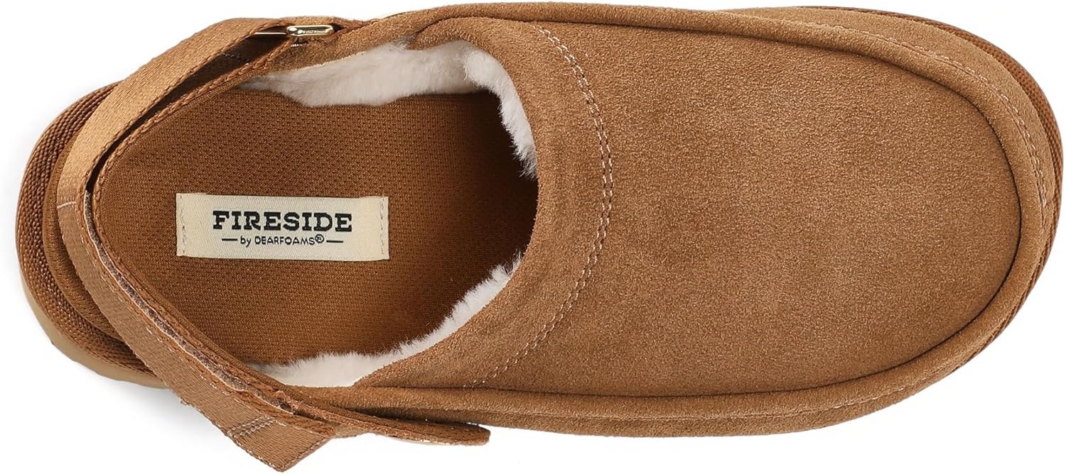 image:imageDearfoams Womens Coin Convertible MuleChestnut