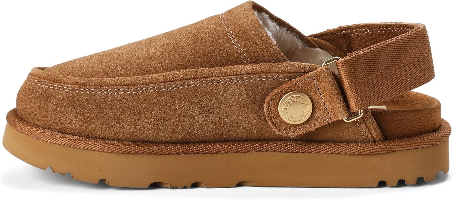 image:imageDearfoams Womens Coin Convertible MuleChestnut
