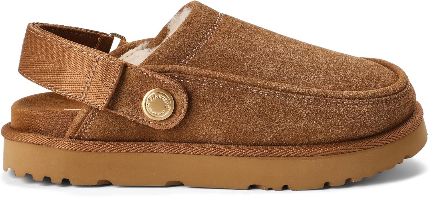 image:imageDearfoams Womens Coin Convertible MuleChestnut