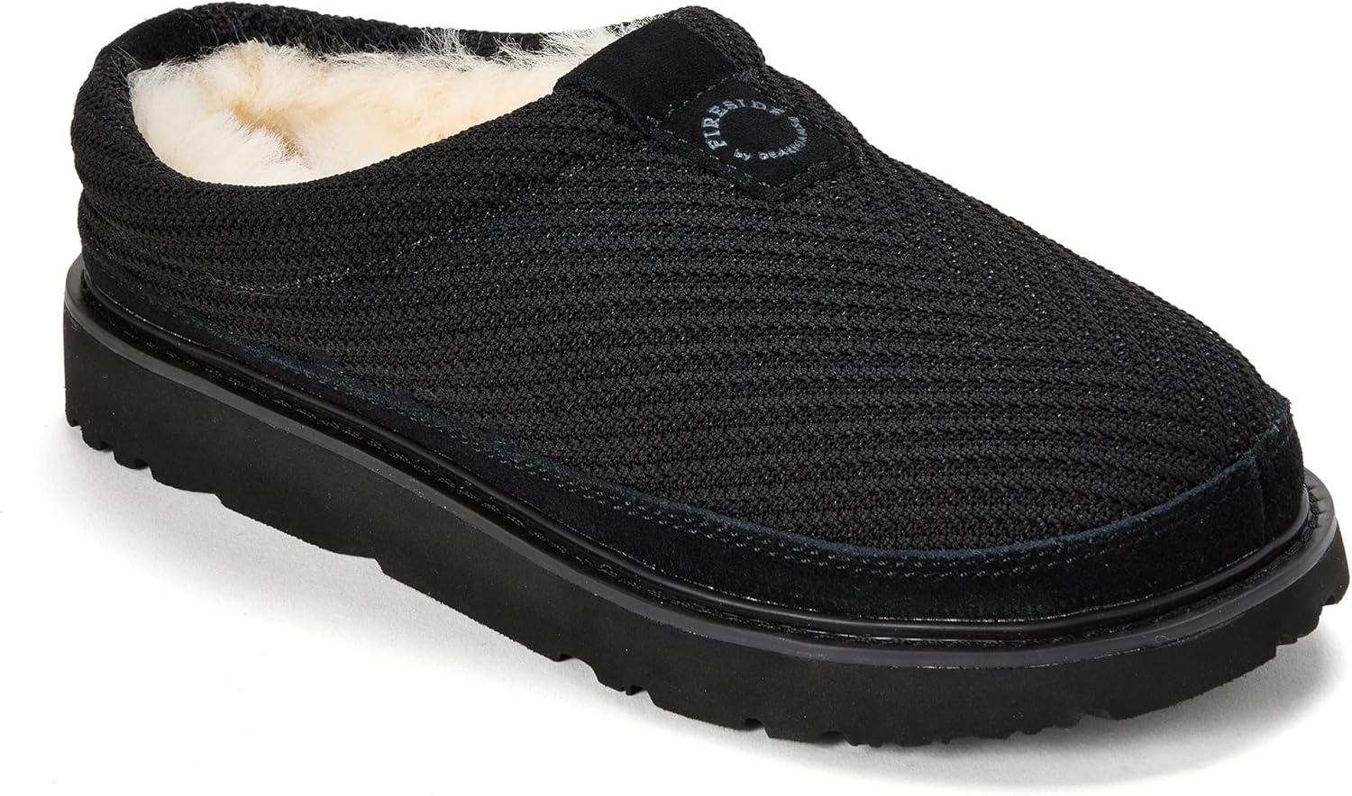 image:imageDearfoams Womens Greta Sport Knit Water Resistant ClogBlack