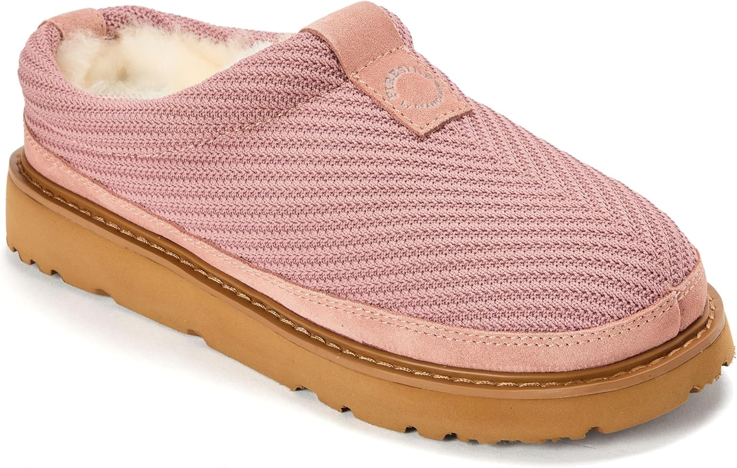 image:imageDearfoams Womens Greta Sport Knit Water Resistant ClogDusty Pink