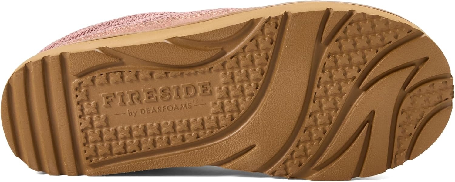 image:imageDearfoams Womens Greta Sport Knit Water Resistant ClogDusty Pink