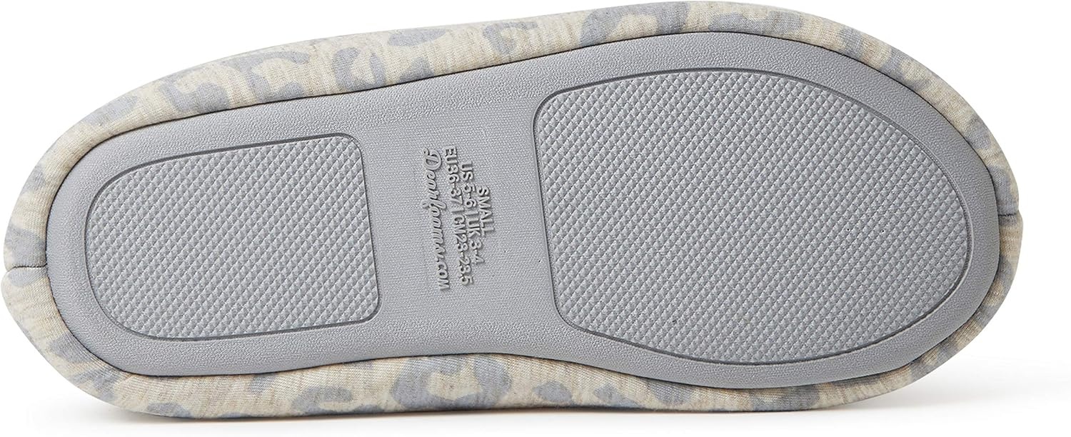 image:imageDearfoams womens Zoey Lounge Duvet Bootie SlipperSlipperOatmeal Heather
