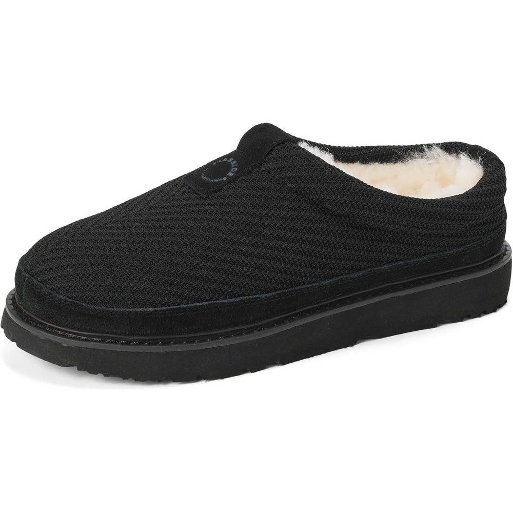 image:imageDearfoams Womens Greta Sport Knit Water Resistant ClogBlack