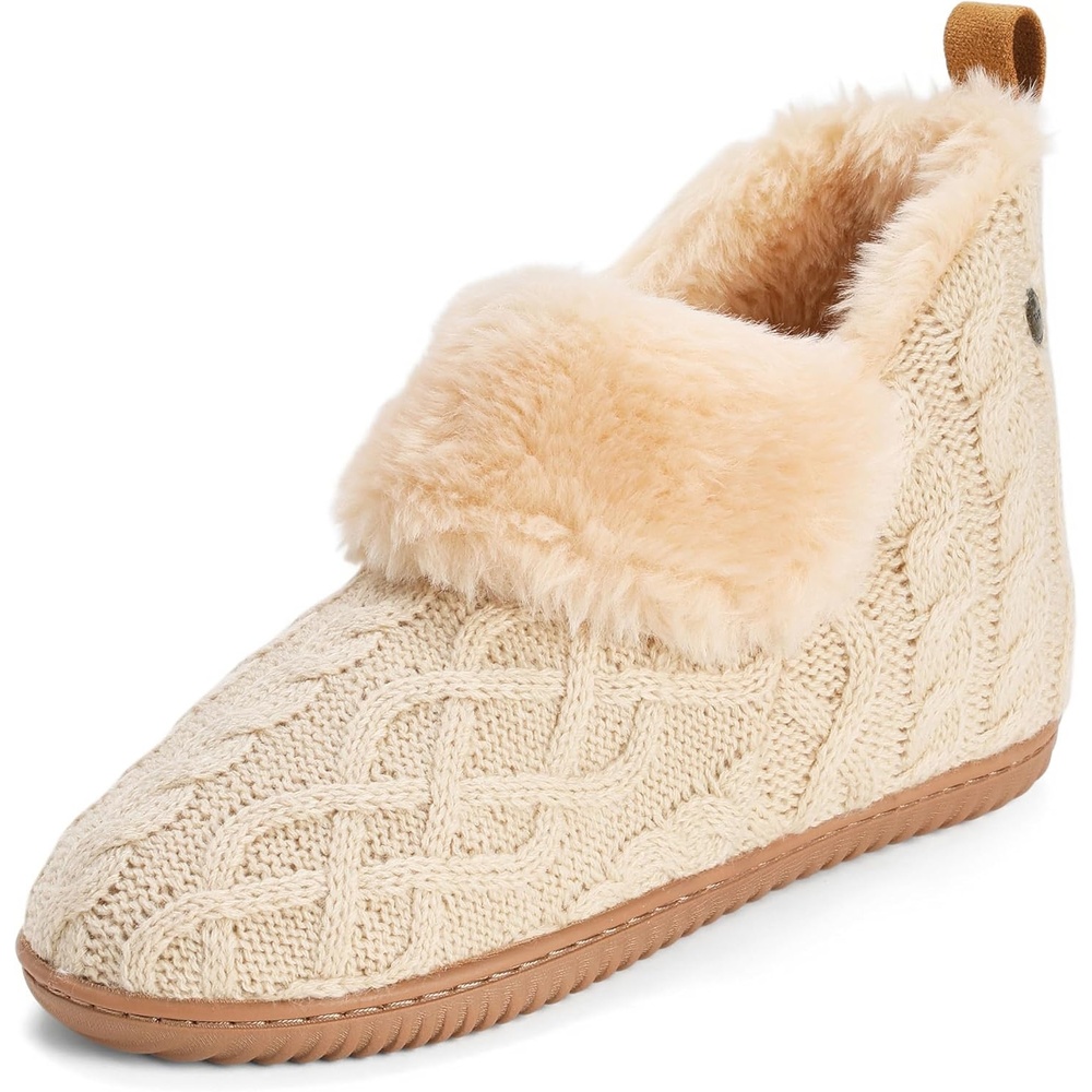image:imageDearfoams Womens Moritz Mountain Energy Return Technology BootieCreme Brulee