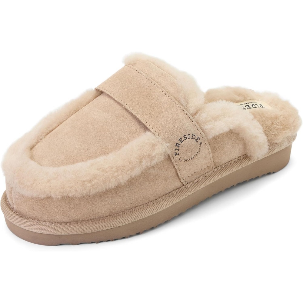 image:imageDearfoams Womens Richmond Genuine Shearling ScuffSand