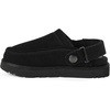 Dearfoams Women’s Coin Convertible Mule(Black)