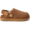 Dearfoams Women’s Coin Convertible Mule(Chestnut)